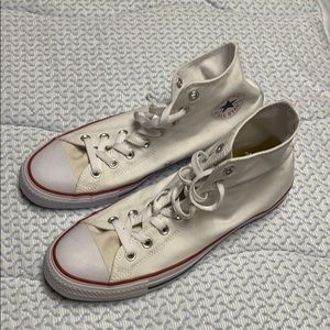 White High Top Converse
